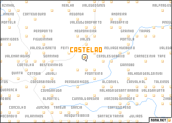 map of Castelão