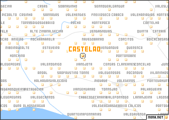 map of Castelão