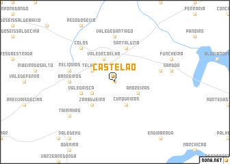 map of Castelão