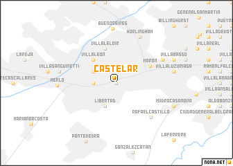 map of Castelar
