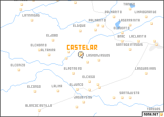 map of Castelar