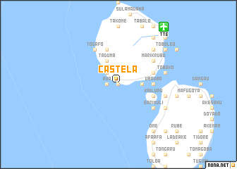 map of Castela