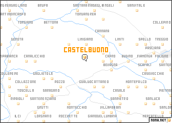 map of Castelbuono