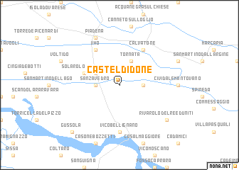 map of Casteldidone