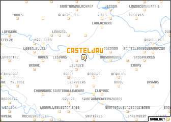 map of Casteljau