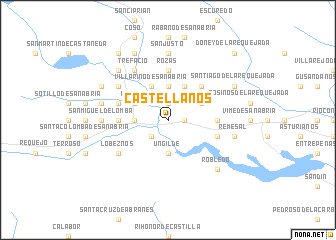 map of Castellanos