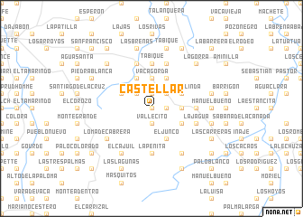 map of Castellar