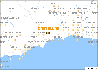 map of Castellar