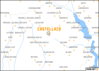 map of Castellazo