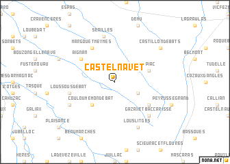 map of Castelnavet