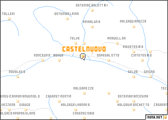 map of Castelnuovo