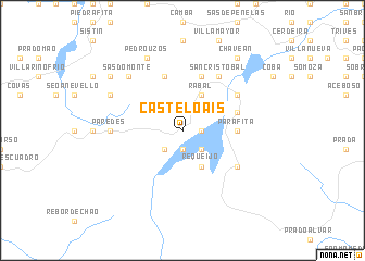 map of Casteloais