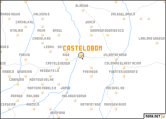 map of Castelo Bom