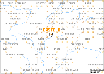 map of Castelo