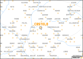 map of Castelo