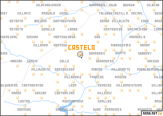 map of Castelo