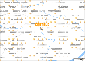 map of Castelo