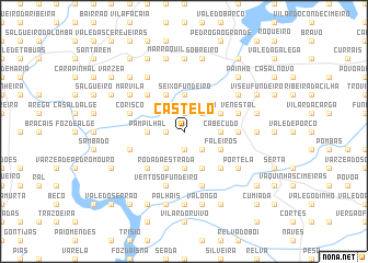 map of Castelo