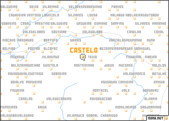 map of Castelo