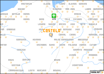 map of Castelo