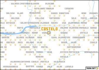 map of Castelo