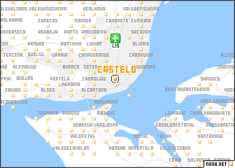 map of Castelo