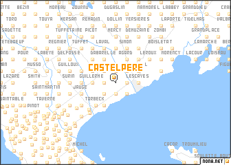 map of Castel Père