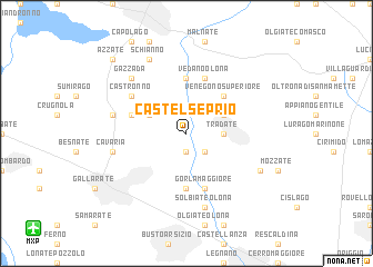 map of Castelseprio