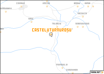 map of Castelu Turnu Roşu