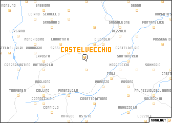 map of Castelvecchio