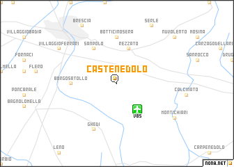 map of Castenedolo