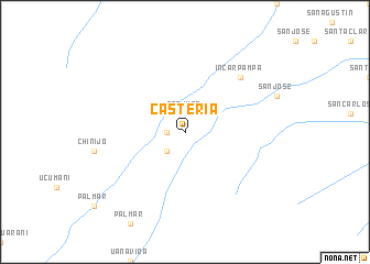 map of Casteria