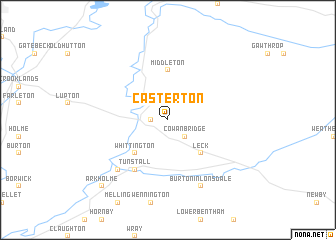 map of Casterton