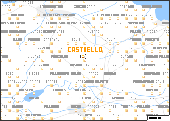 map of Castiello