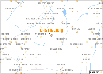 map of Castiglioni