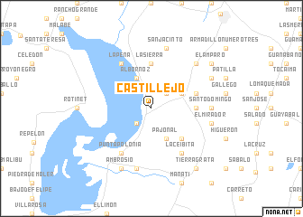 map of Castillejo