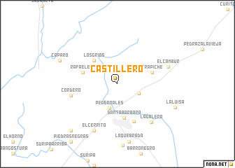 map of Castillero