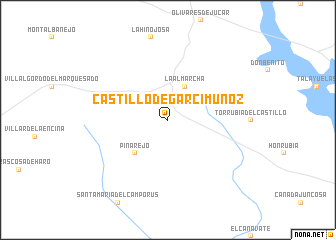 map of Castillo de Garcimuñoz