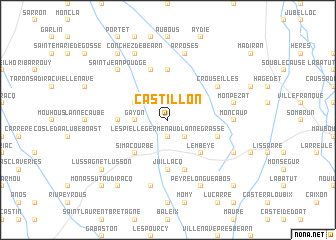 map of Castillon