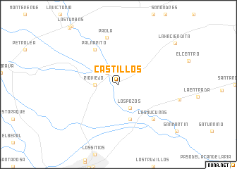 map of Castillos