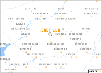 map of Castillo