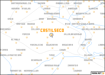 map of Castilseco