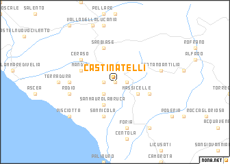 map of Castinatelli