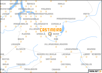 map of Castiñeira