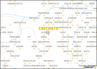 map of Castineta