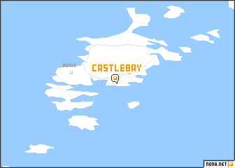 map of Castlebay