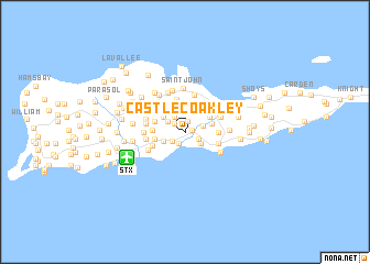 map of Castle Coakley