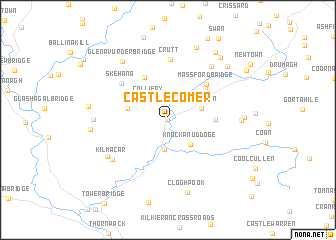 map of Castlecomer