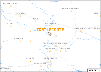 map of Castlecoote
