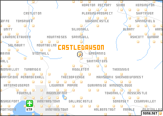 map of Castle Dawson